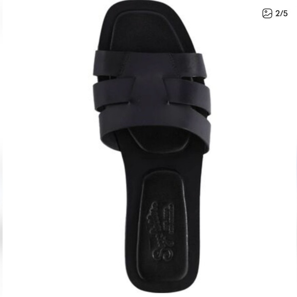 NEW Anthropologie Seychelles “Practically Sandal” Black 7 - Picture 5 of 8